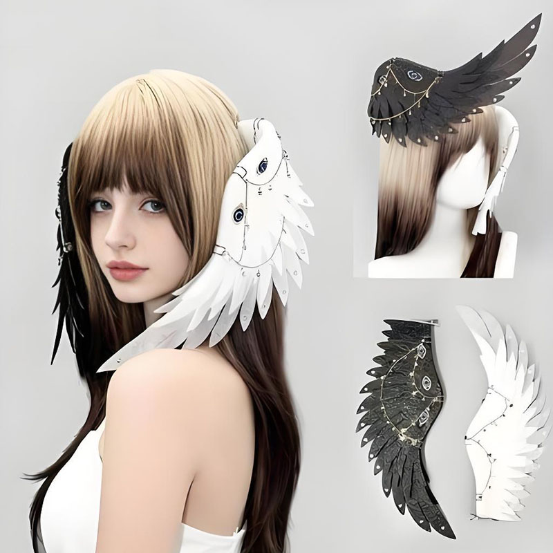 Women'S Accessories New Look - New Anime Girl Gothic Fallen Angel