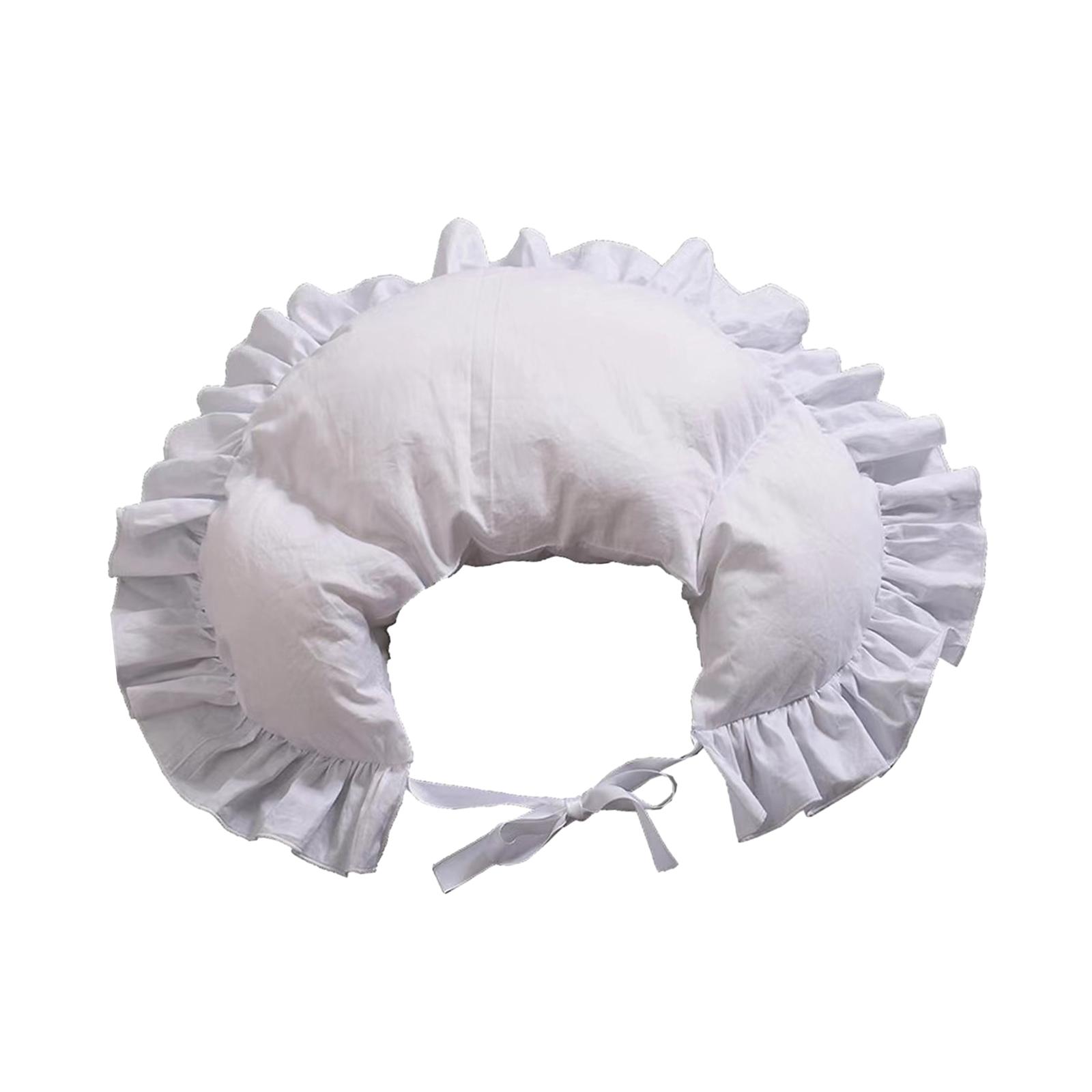 Women'S Victorian Accessories - Women White Bum Roll Dress Gown