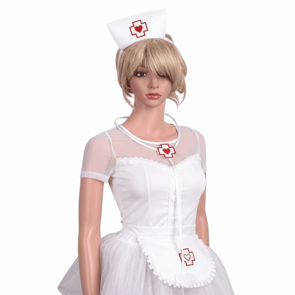 Women Accessories Store - Halloween Nurse Costume Accessories Red Cross