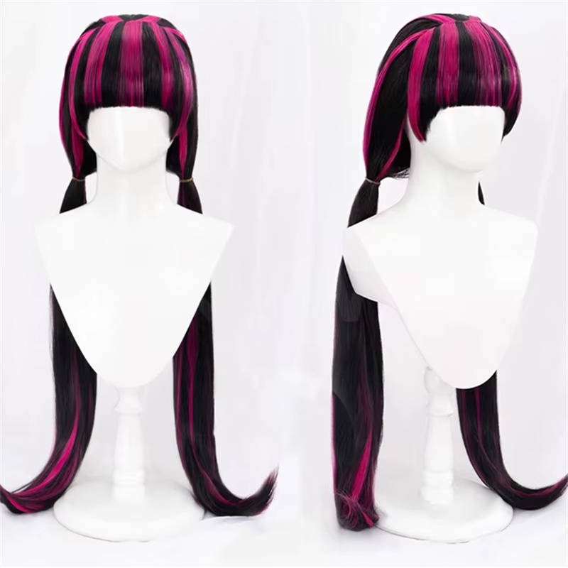 Women'S Vampire Accessories - Draculaura Cosplay Wig Anime Women Halloween