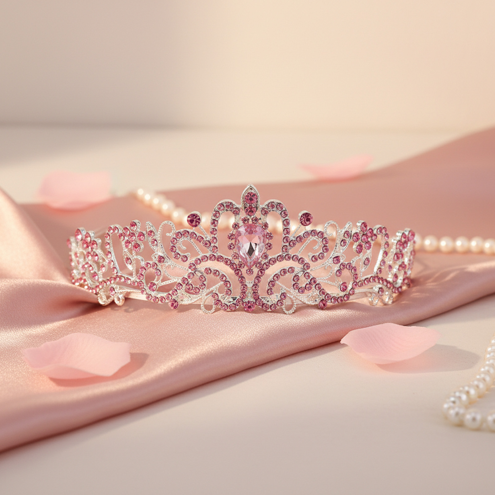 Elegant Bridal Crown Sparkly R - đánh giá và giá Women'S Hair Accessories Wedding