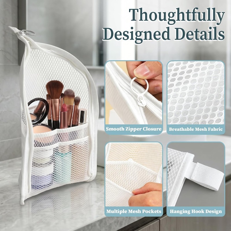 Mesh Toiletry Bag Breathable Q - đánh giá và giá Women Accessories Organizer