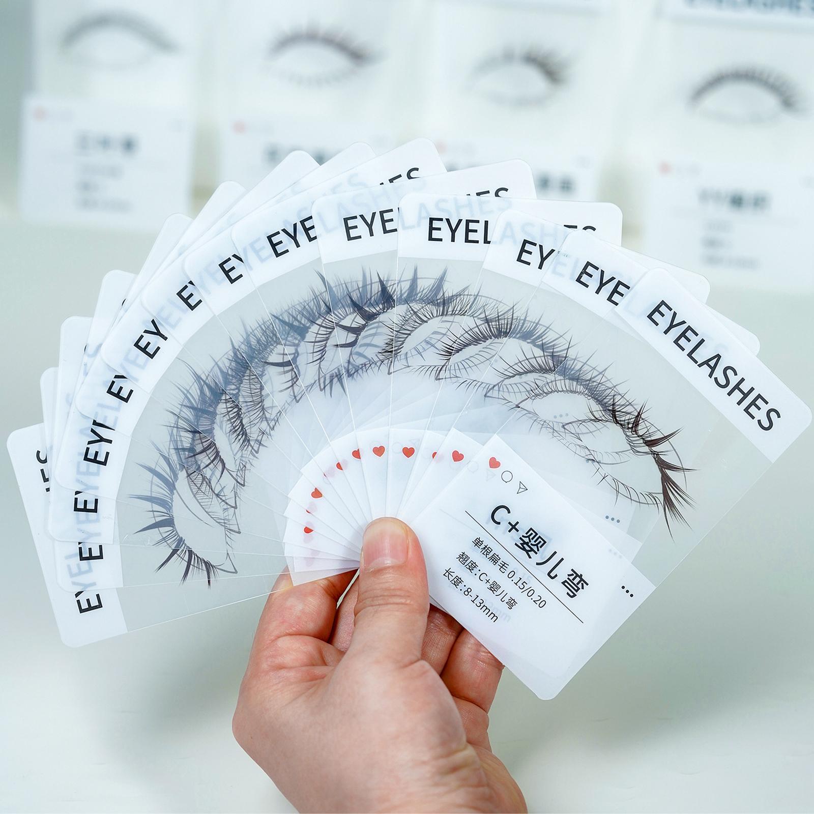 14Pcs Eyelash Effect Cards Eye - đánh giá và giá Women Accessories Store
