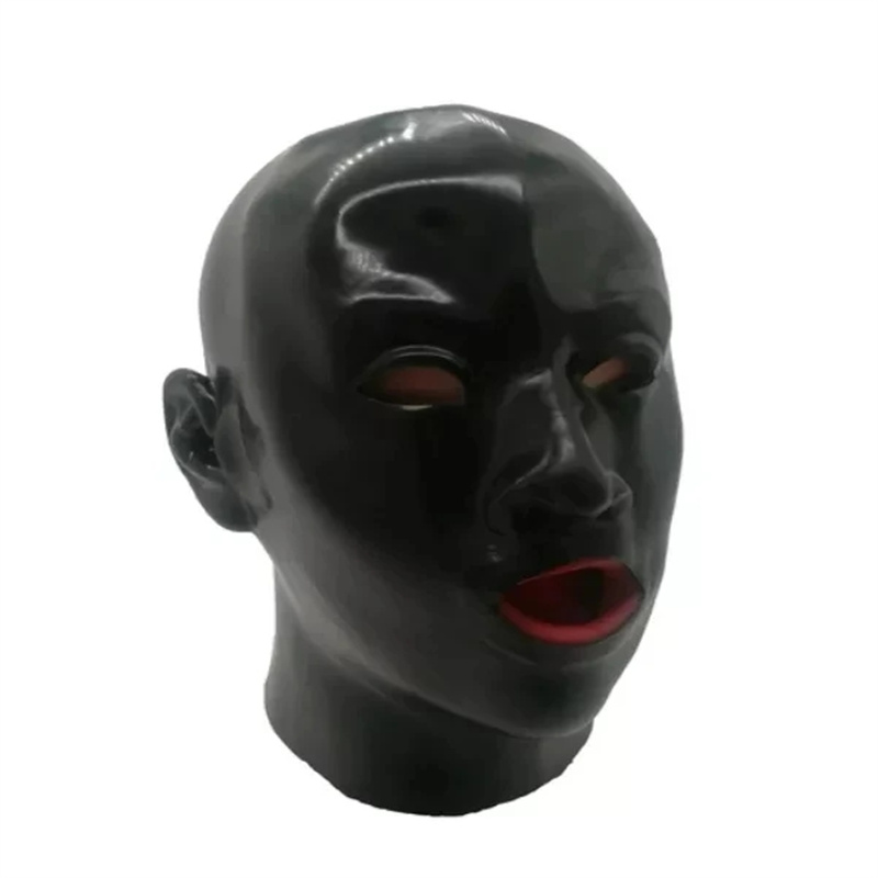 Latex Mask Fetish Unisex Rubbe - đánh giá và giá Women'S Red Accessories