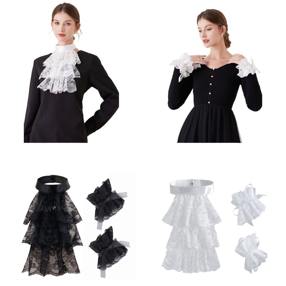 Fashion Victorian Lace Jabot C - đánh giá và giá Women'S Victorian Accessories