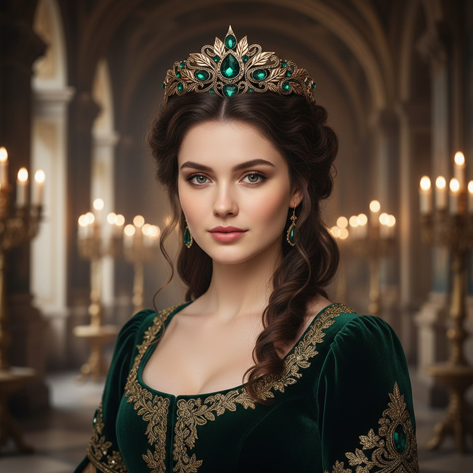 Baroque Style Round Tear Drop  - đánh giá và giá Women'S Hair Accessories Wedding