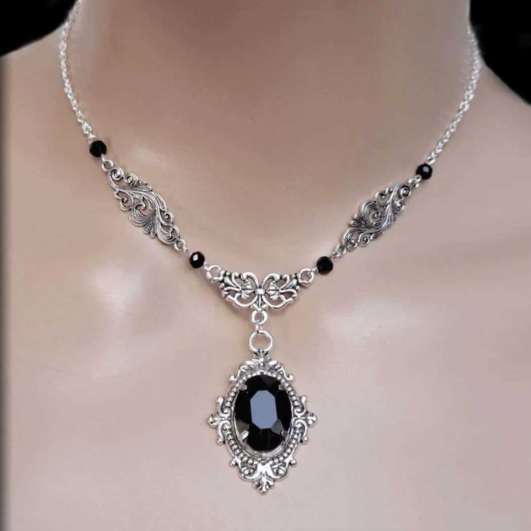 Purple Magic Water Drop Neckla - đánh giá và giá Women'S Victorian Accessories