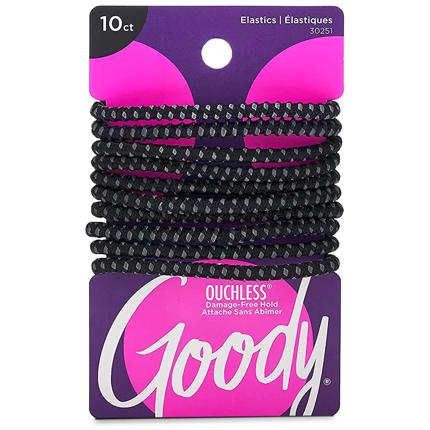 No Slip Hair Ties 10 Ct Black  - đánh giá và giá Women Accessories Images