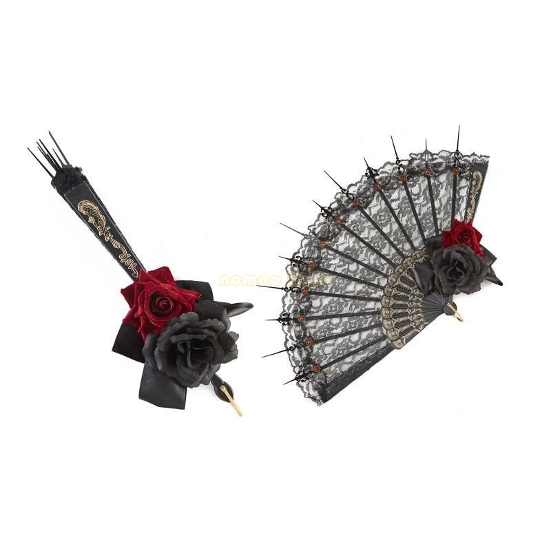31BF Fan Gothic Victoria Women - đánh giá và giá Women'S Victorian Accessories