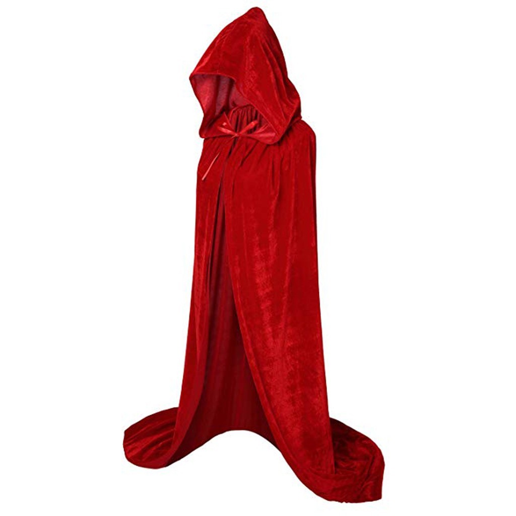 Halloween Cloaks Gothic Hooded - đánh giá và giá Women'S Vampire Accessories