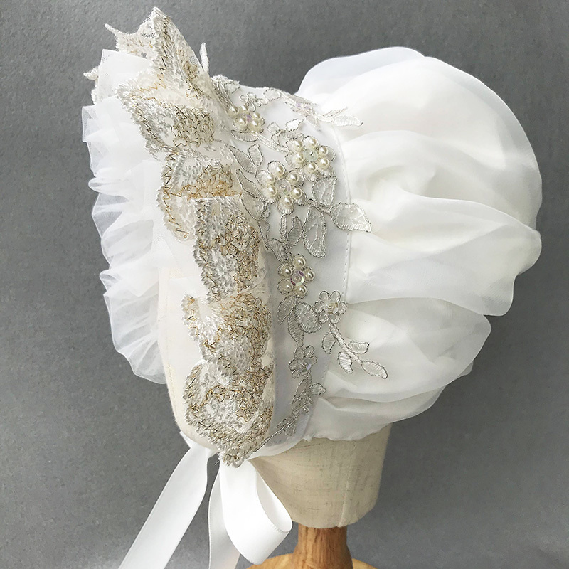 Victorian Bonnet Ruffles Villa - đánh giá và giá Women'S Victorian Accessories