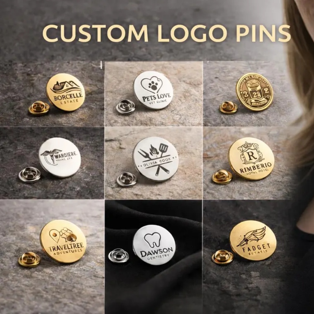 20mm Round Custom Brooch Custo - đánh giá và giá Women Accessories Images