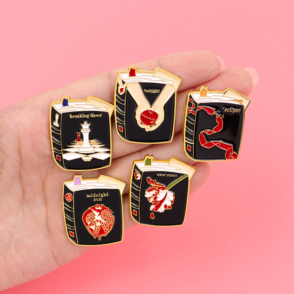 Twilight Enamel Pin TV Show Va - đánh giá và giá Women'S Vampire Accessories