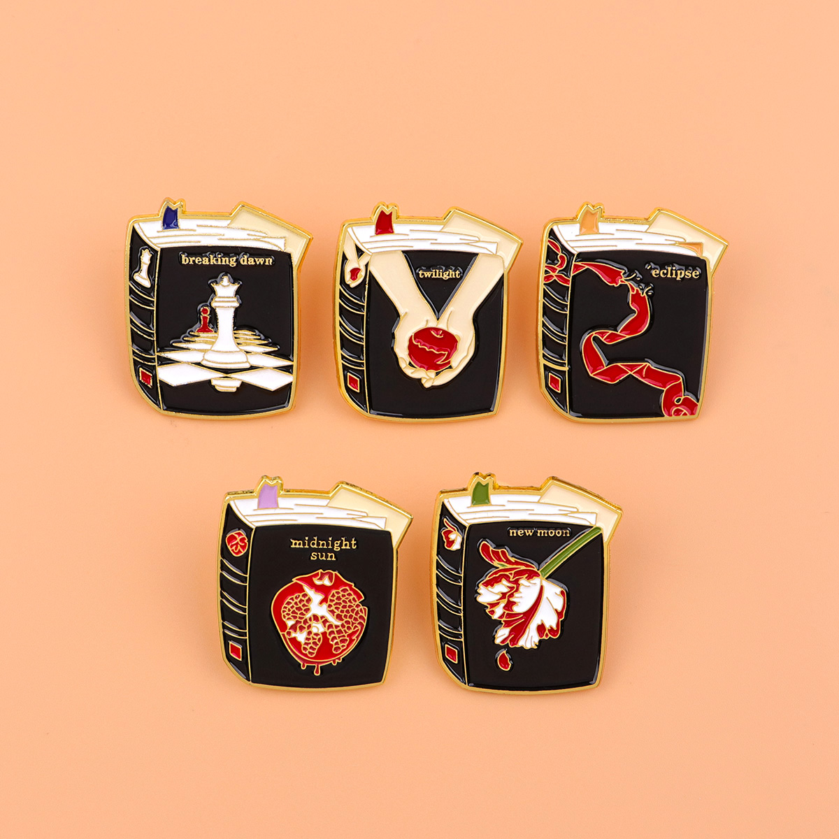 Twilight Enamel Pin TV Show Va - đánh giá và giá Women'S Vampire Accessories