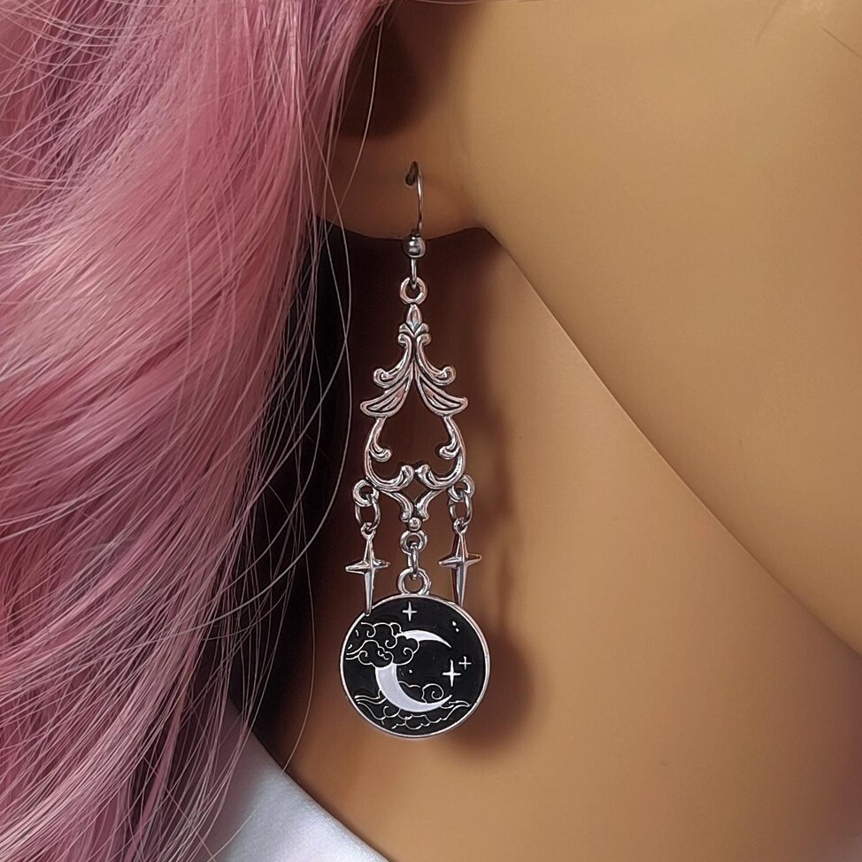 Moon Magic Earring,Gothic Jewe - đánh giá và giá Women'S Victorian Accessories