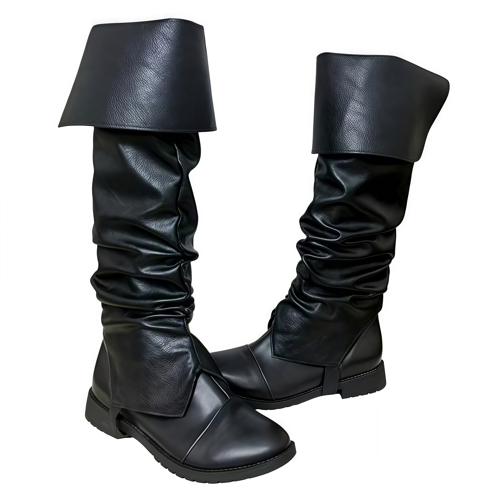 Medieval Pirate Boot Covers Ad - đánh giá và giá Women'S Viking Accessories
