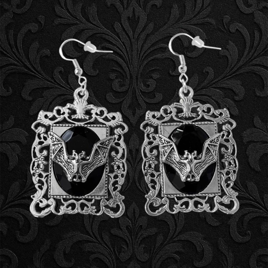 Vampire bat earrings,Gothic je - đánh giá và giá Women'S Vampire Accessories