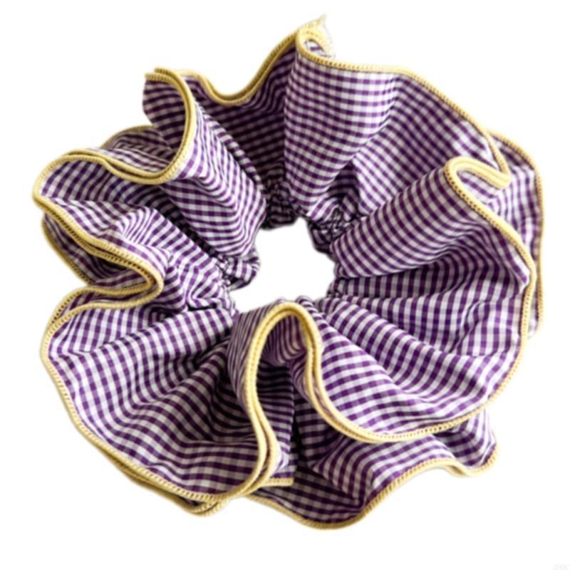 39BC Dây buộc tóc xù hoa và rô - đánh giá và giá Women Accessories Description