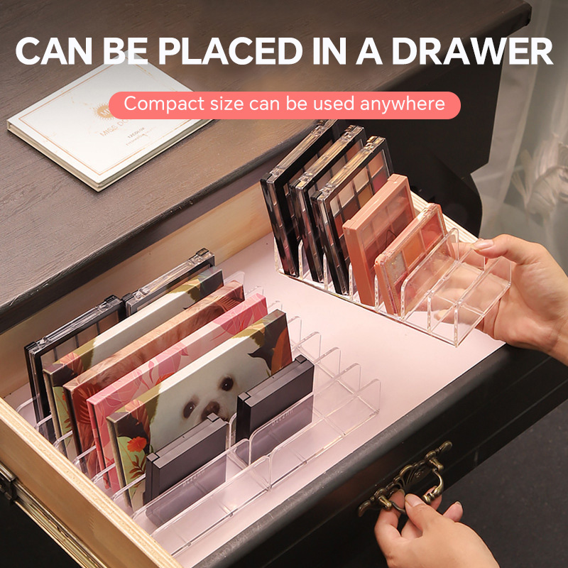 7 Grids Acrylic Table Cosmetic - đánh giá và giá Women Accessories Organizer