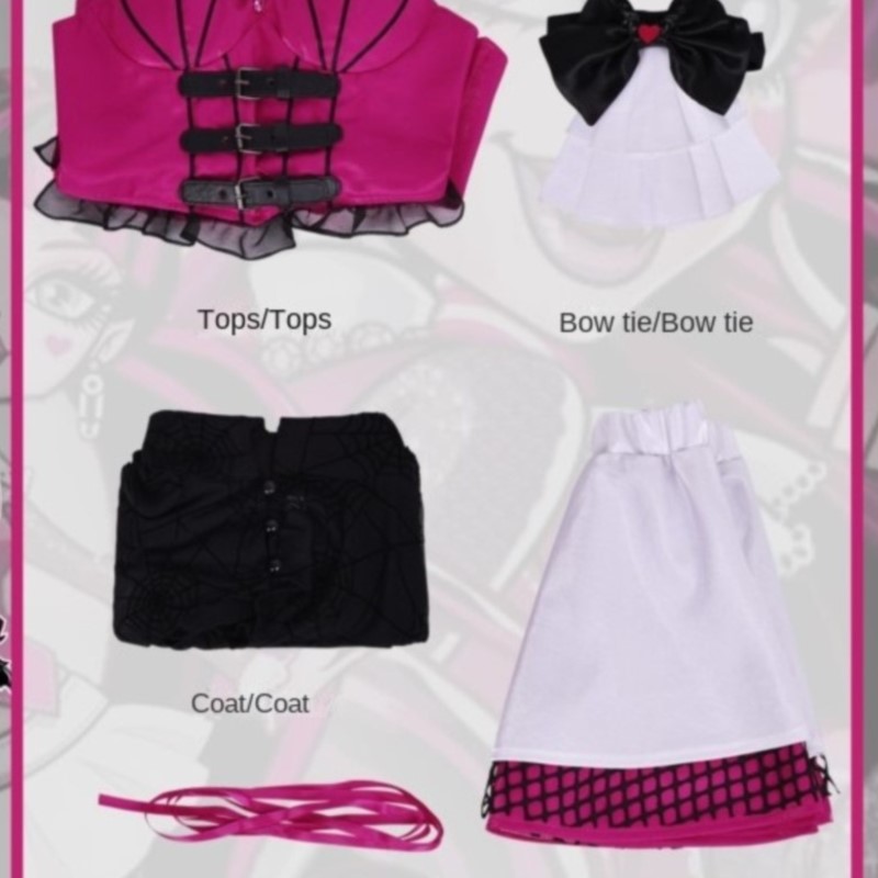 Anime Vampir Draculaura Cospla - đánh giá và giá Women'S Vampire Accessories