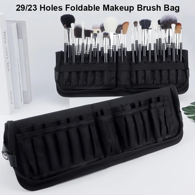 29/23 Holes Foldable Makeup Br - đánh giá và giá Women Accessories Organizer