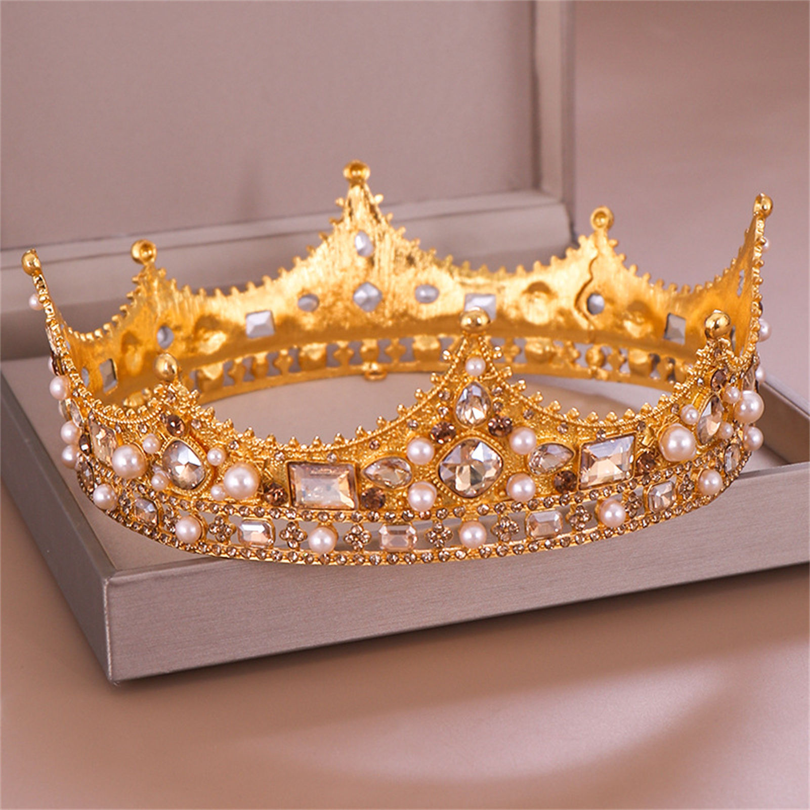 Alloy Crown Tiara Retro Bridal - đánh giá và giá Women'S Hair Accessories Wedding