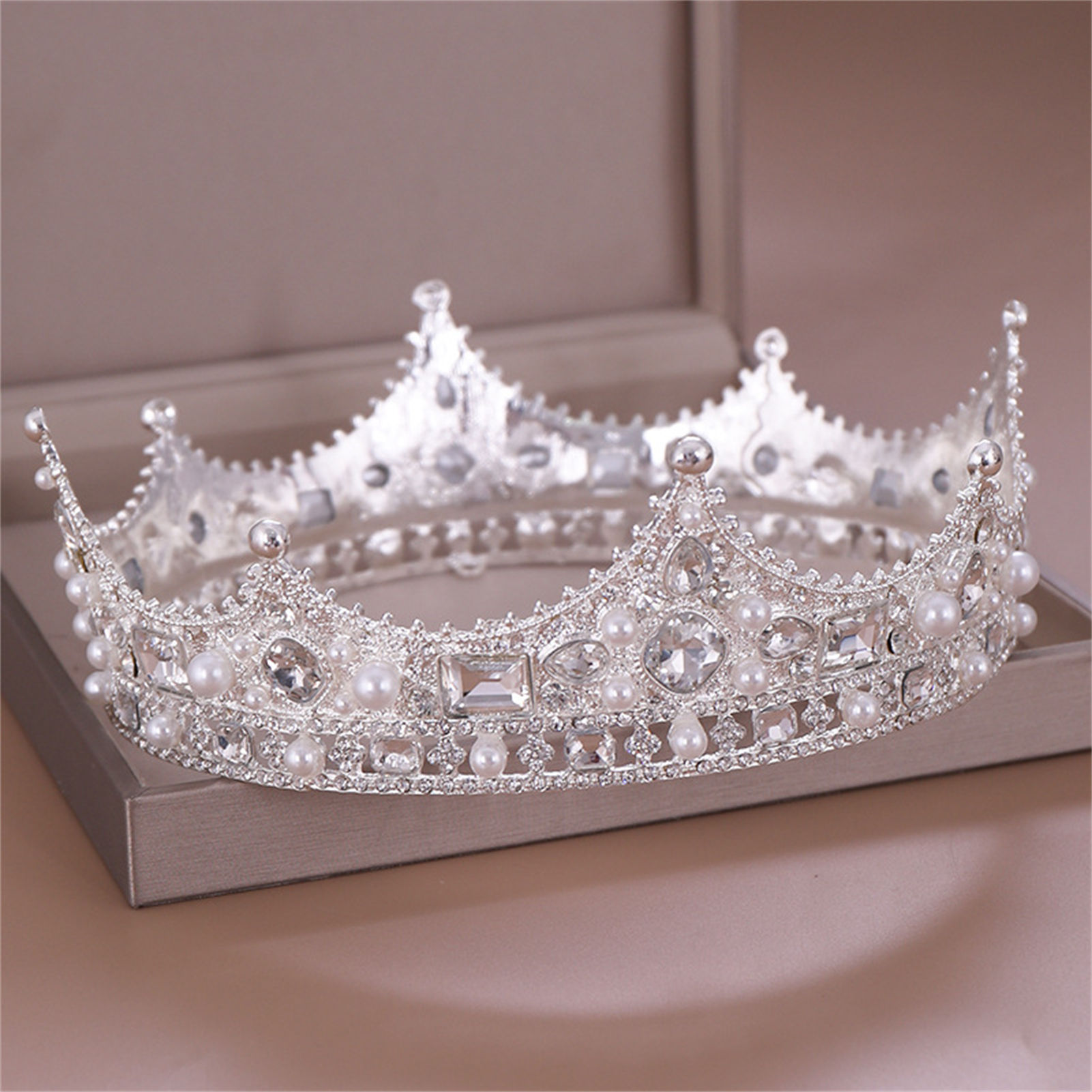 Alloy Crown Tiara Retro Bridal - đánh giá và giá Women'S Hair Accessories Wedding