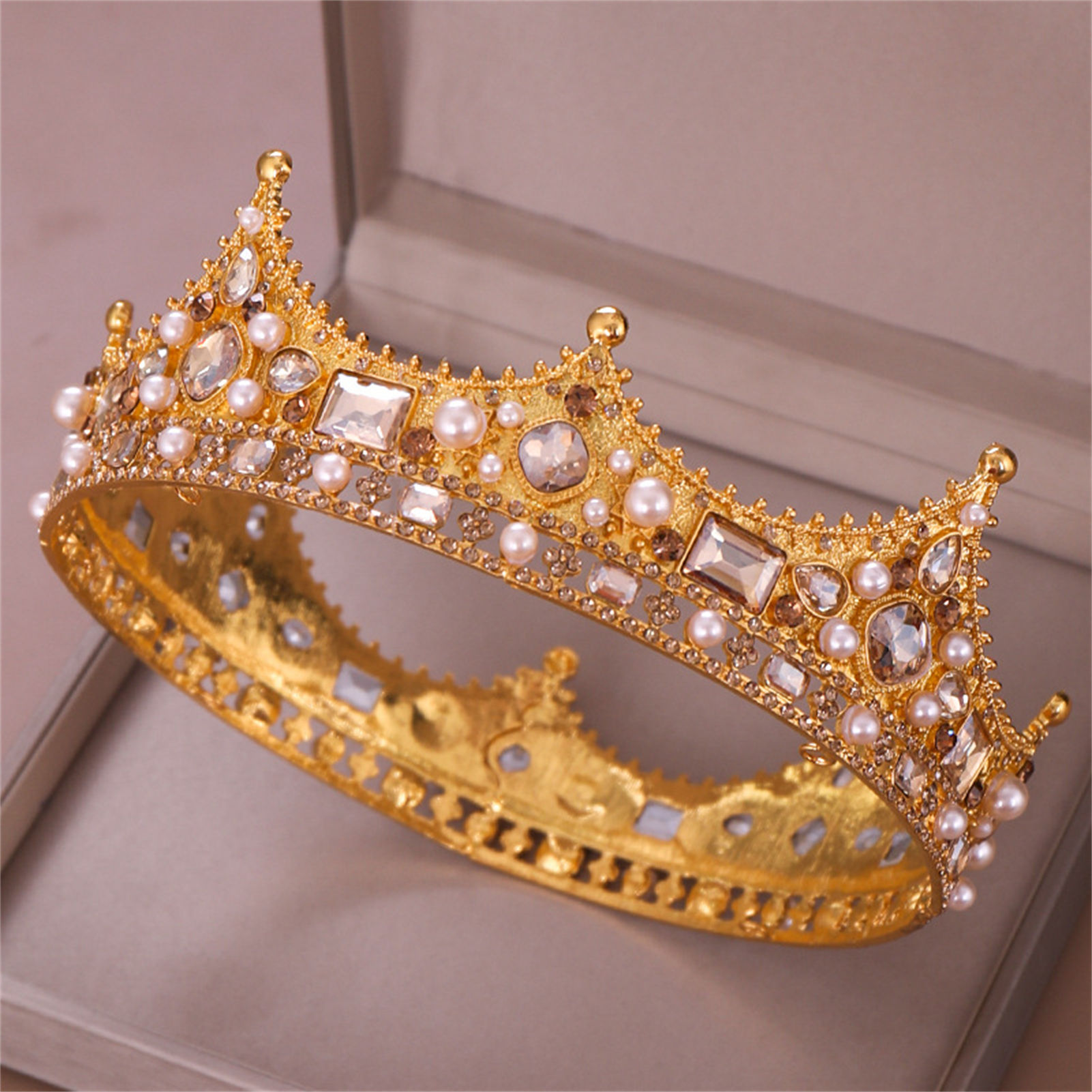 Alloy Crown Tiara Retro Bridal - đánh giá và giá Women'S Hair Accessories Wedding