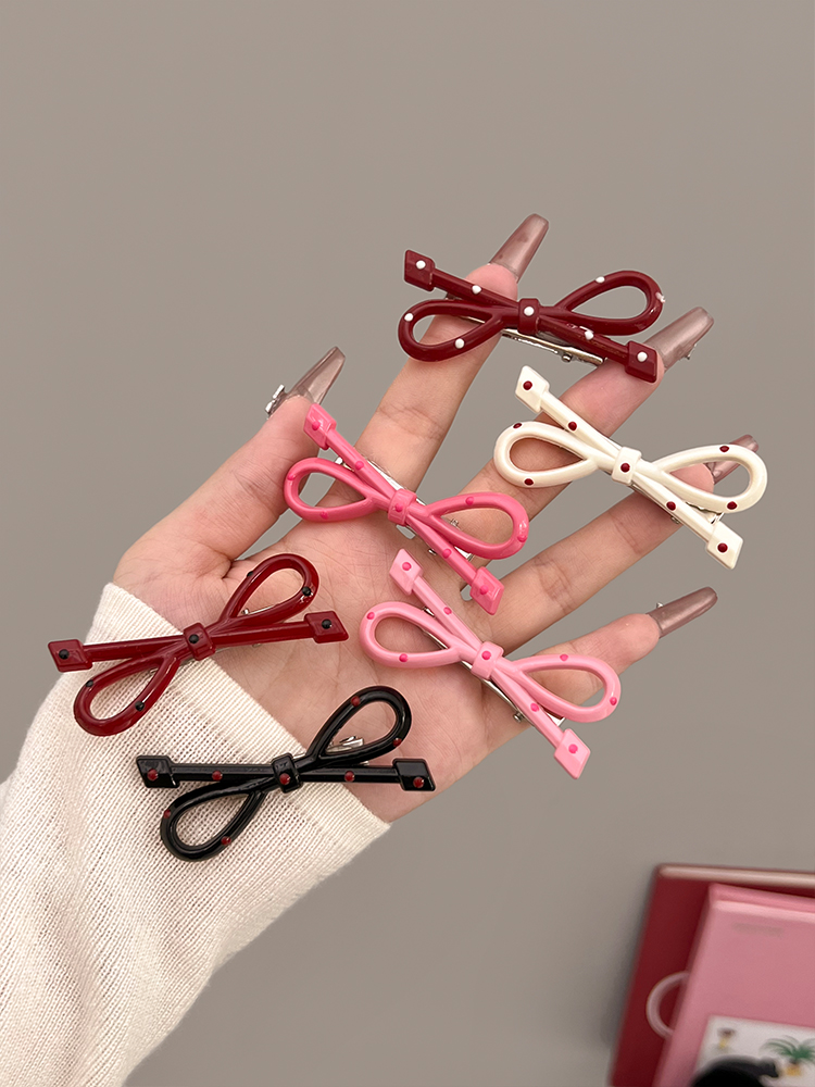 Sweet Cool Polka Dot  Knot Hai - đánh giá và giá Women'S Red Accessories